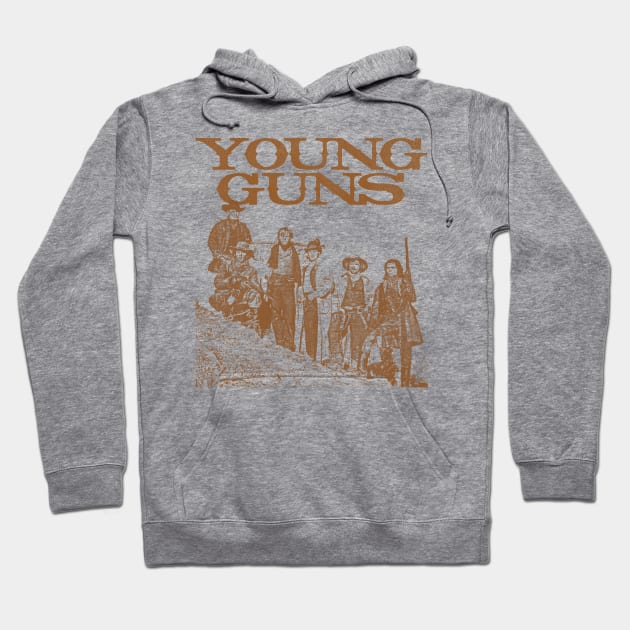 YOUNG GUNS Hoodie by darklordpug